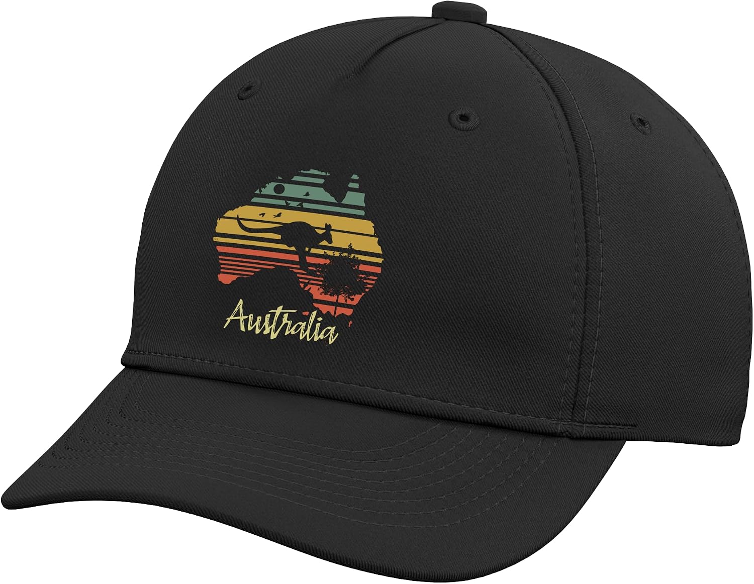 Street Fashion Australia - Boné de Beisebol Ajustável com Estampa