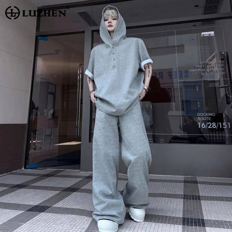 Street Fashion In China - LUZHEN Original Tops Sleeve 2026 Novo