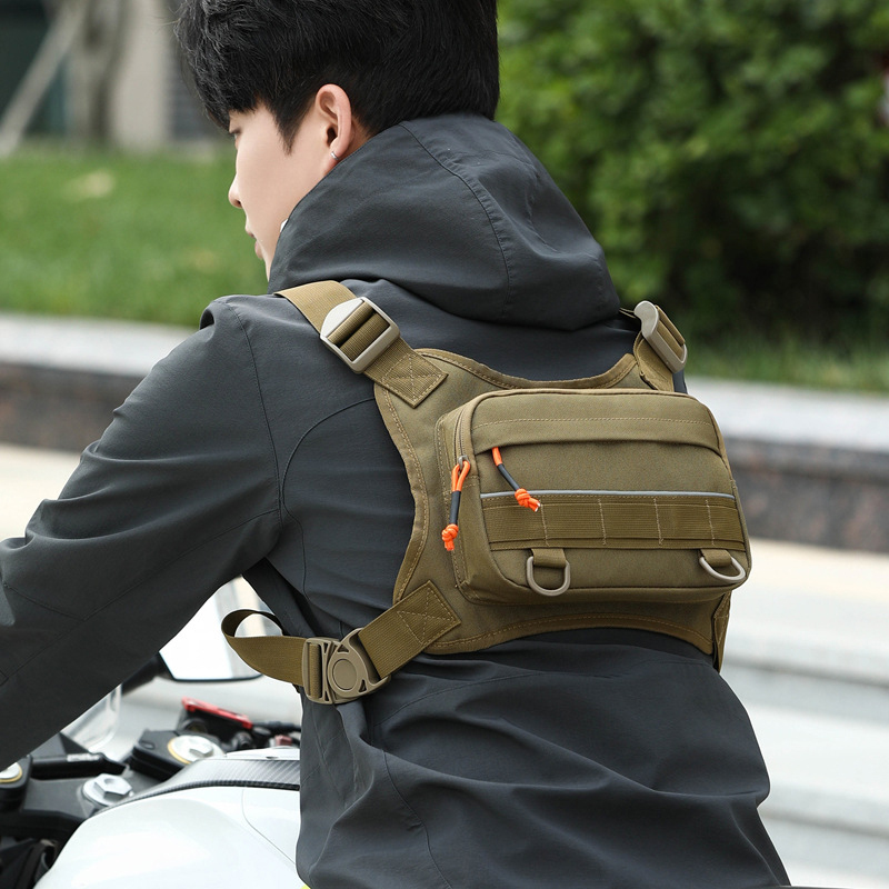 Street Fashion Types - Bolsas de Peito para Motociclistas Unissex,