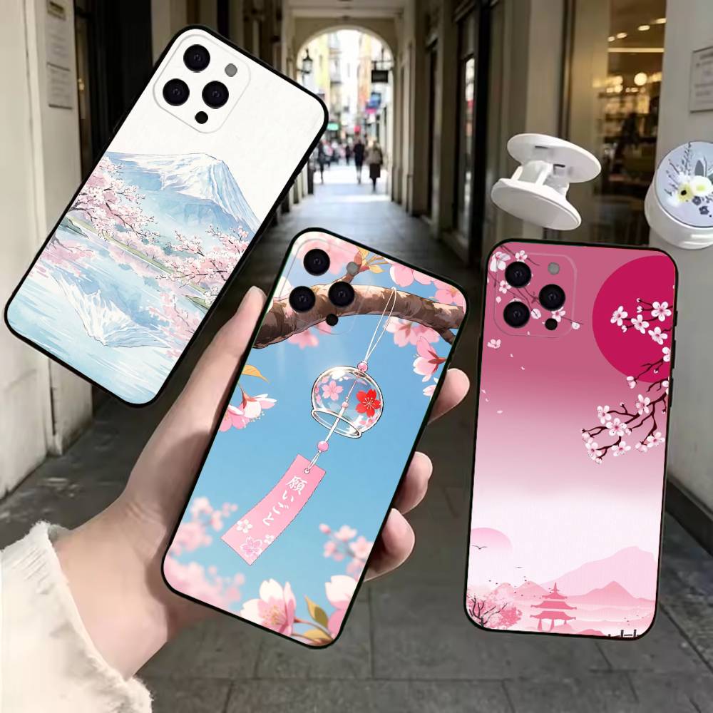 Street Fashion Quotes - Capa de Telefone Macia Preta com