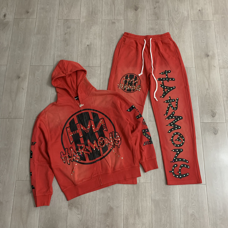 Street Fashion In China - Conjunto de Moletom e Calça HARMONY