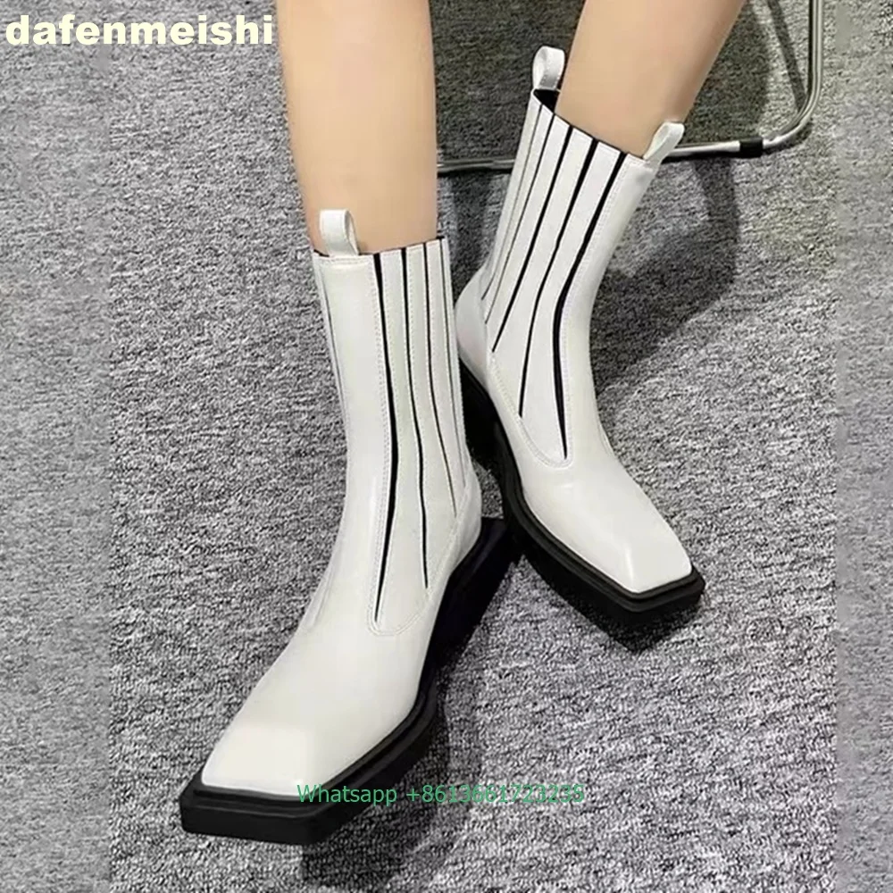 Street Fashion Rome 2025 - Botas de tornozelo femininas de couro