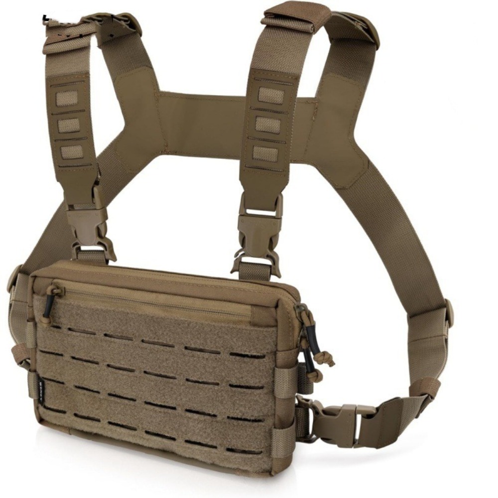 Street Fashion Types - Bolsa de Peito Masculina de Nylon