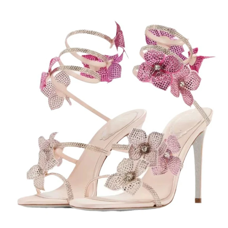Street Fashion Ladies - Eilyken sexy flor de cristal fino