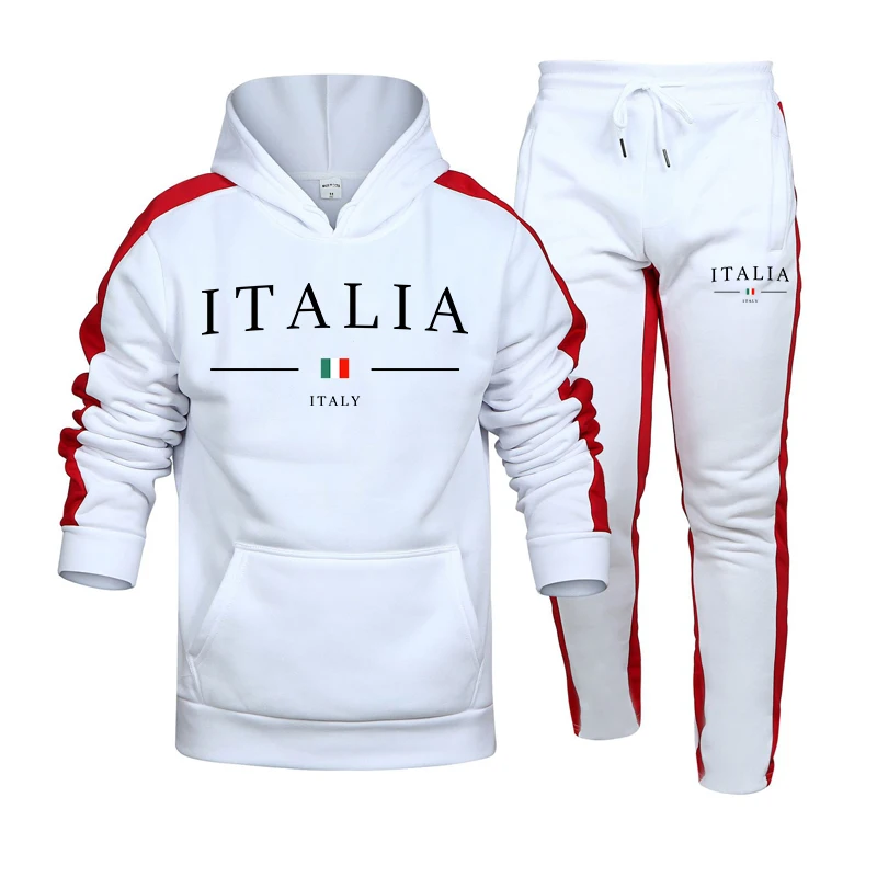 Street Fashion Outfit For Men - Conjunto de Agasalho Masculino 2 Peças: