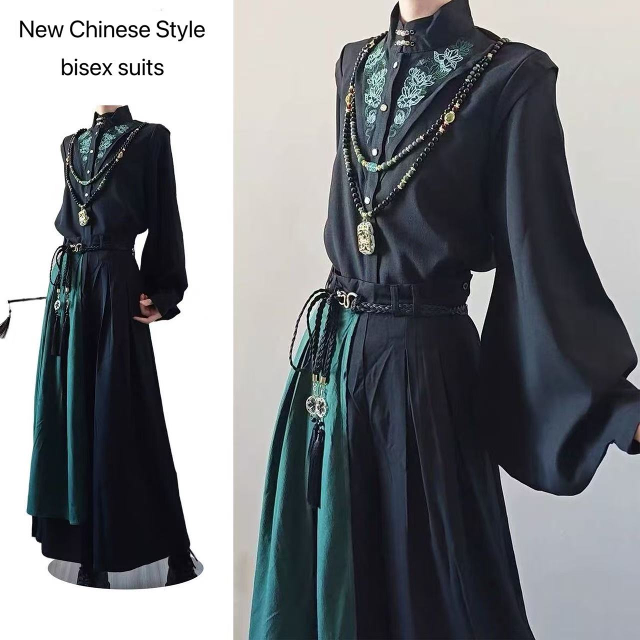 Street Fashion Outfit For Men - Novo Conjunto de Roupas Estilo Chinês