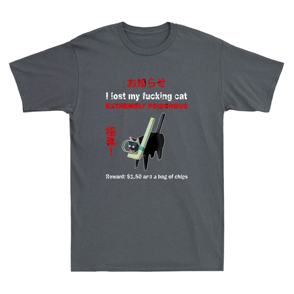 Eu perdido meu gato fvcking ex - Street Fashion Quotes avaliação e preço