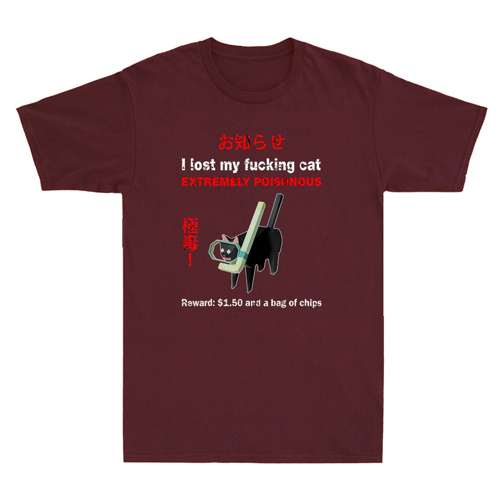 Eu perdido meu gato fvcking ex - Street Fashion Quotes avaliação e preço
