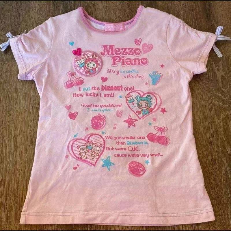 Camisetas Vintage Kawaii Fofas - Street Fashion In China avaliação e preço