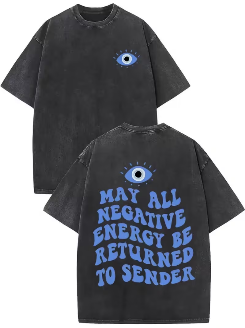 Camiseta Gráfica com Citação e - Street Style Fashion Quotes avaliação e preço