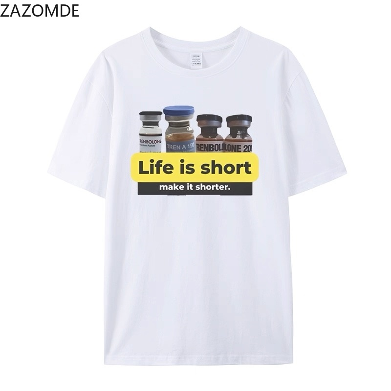 ZAZOMDE Camiseta vintage com e - Street Style Fashion Quotes avaliação e preço