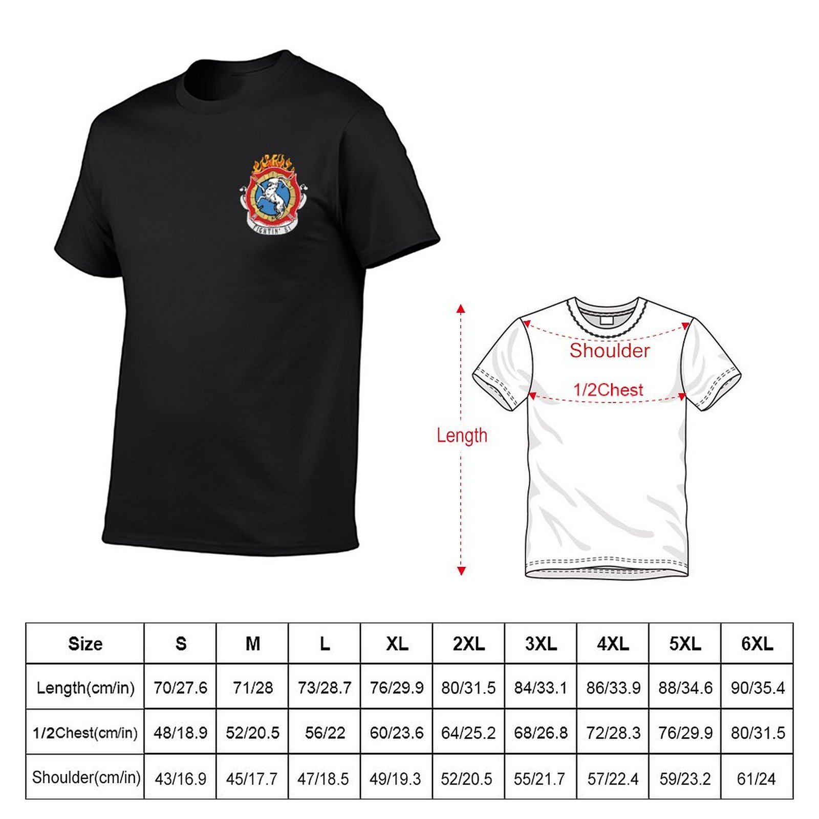 T-shirt de manga curta para ho - Street Fashion Chicago avaliação e preço