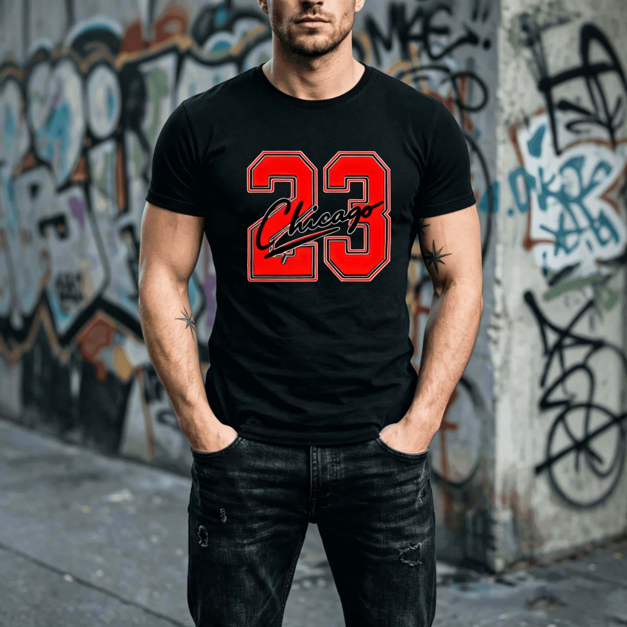 Camiseta Masculina de Verão Ch - Street Fashion Chicago avaliação e preço