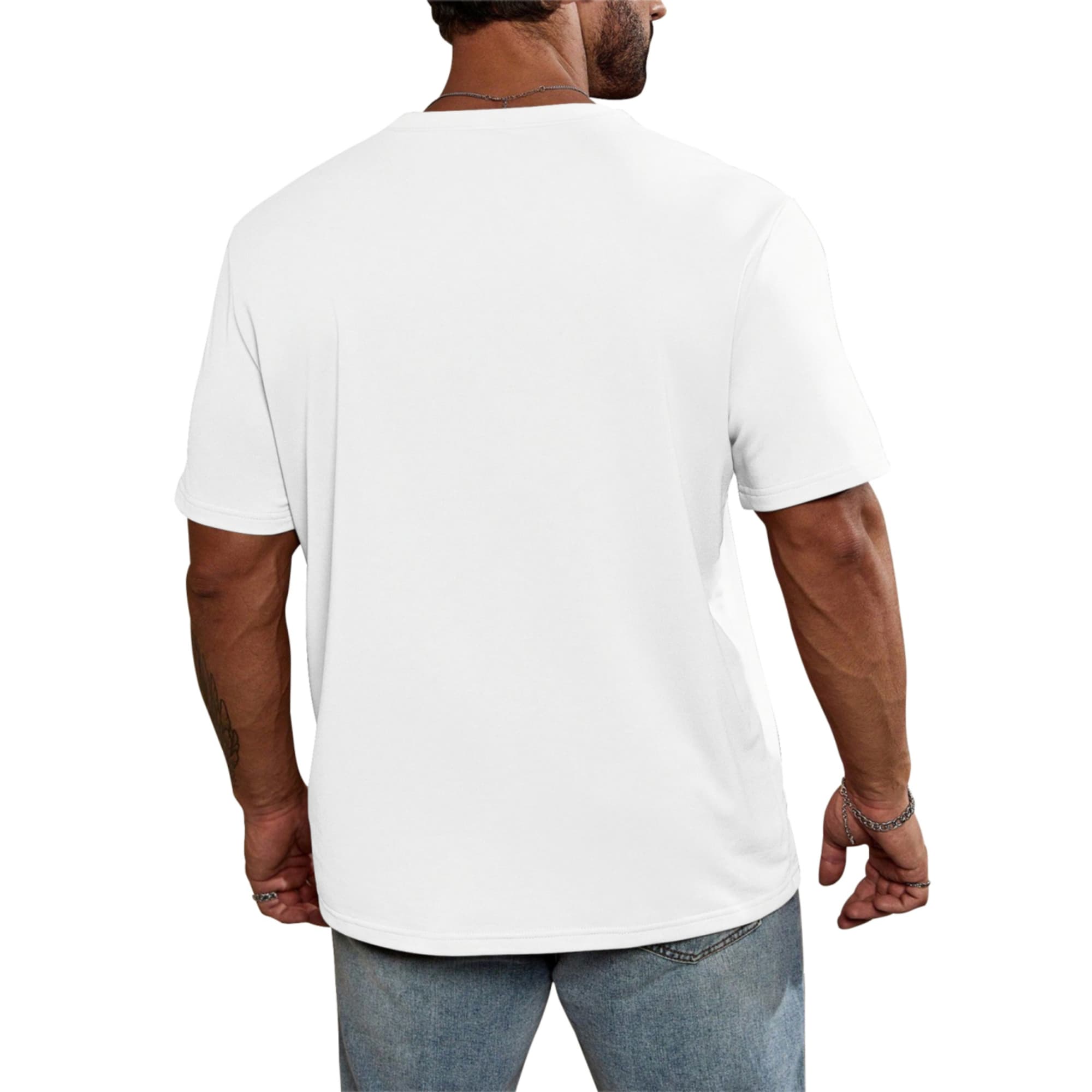 Camiseta Masculina de Verão Ch - Street Fashion Chicago avaliação e preço