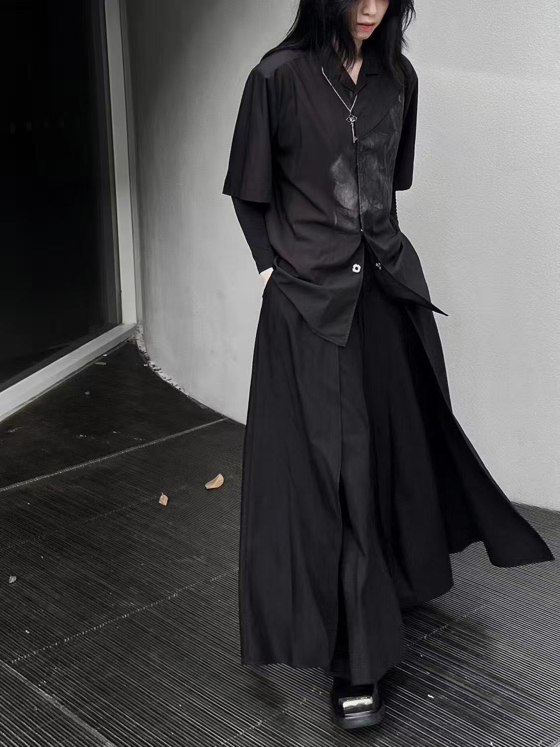 Legal preto novo estilo chinês - Street Fashion Outfit For Men avaliação e preço