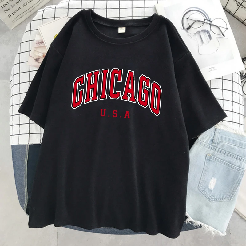Camiseta com Estampa Gráfica d - Street Fashion Chicago avaliação e preço