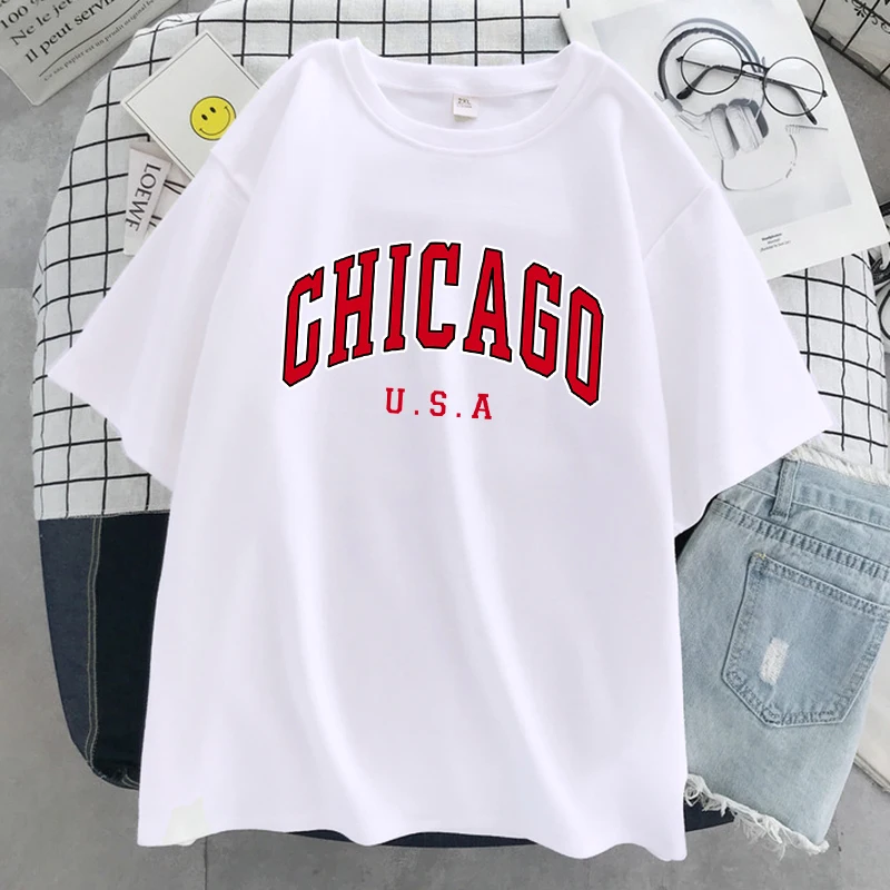Camiseta com Estampa Gráfica d - Street Fashion Chicago avaliação e preço