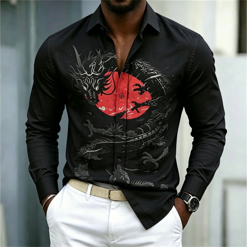 Camisa Masculina Nova 2026 Bra - Street Fashion In China avaliação e preço
