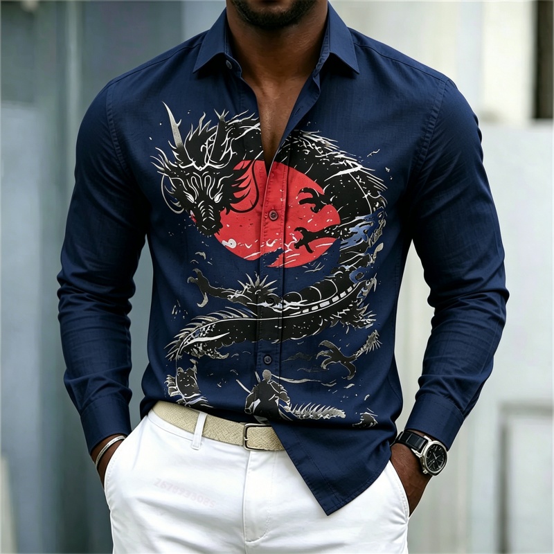 Camisa Masculina Nova 2026 Bra - Street Fashion In China avaliação e preço