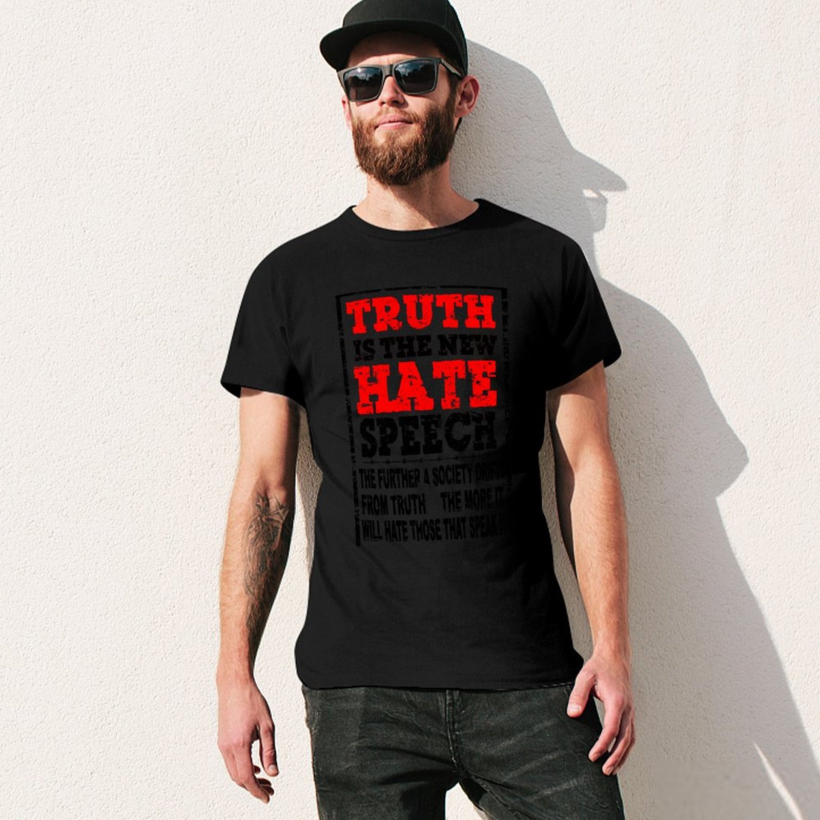 A VERDADE É A NOVA FALTA DE HO - Street Fashion Quotes avaliação e preço