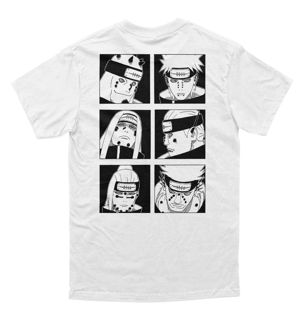 Camiseta Gráfica Naruto Pain A - Street Fashion Types avaliação e preço