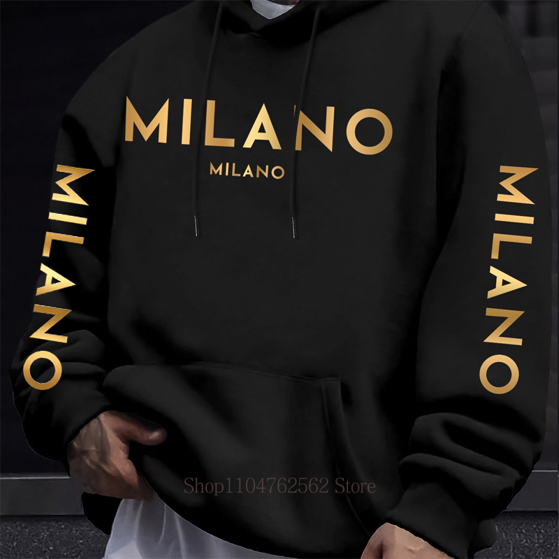 Hoodie com Estampa Milano para - Street Fashion Milano avaliação e preço
