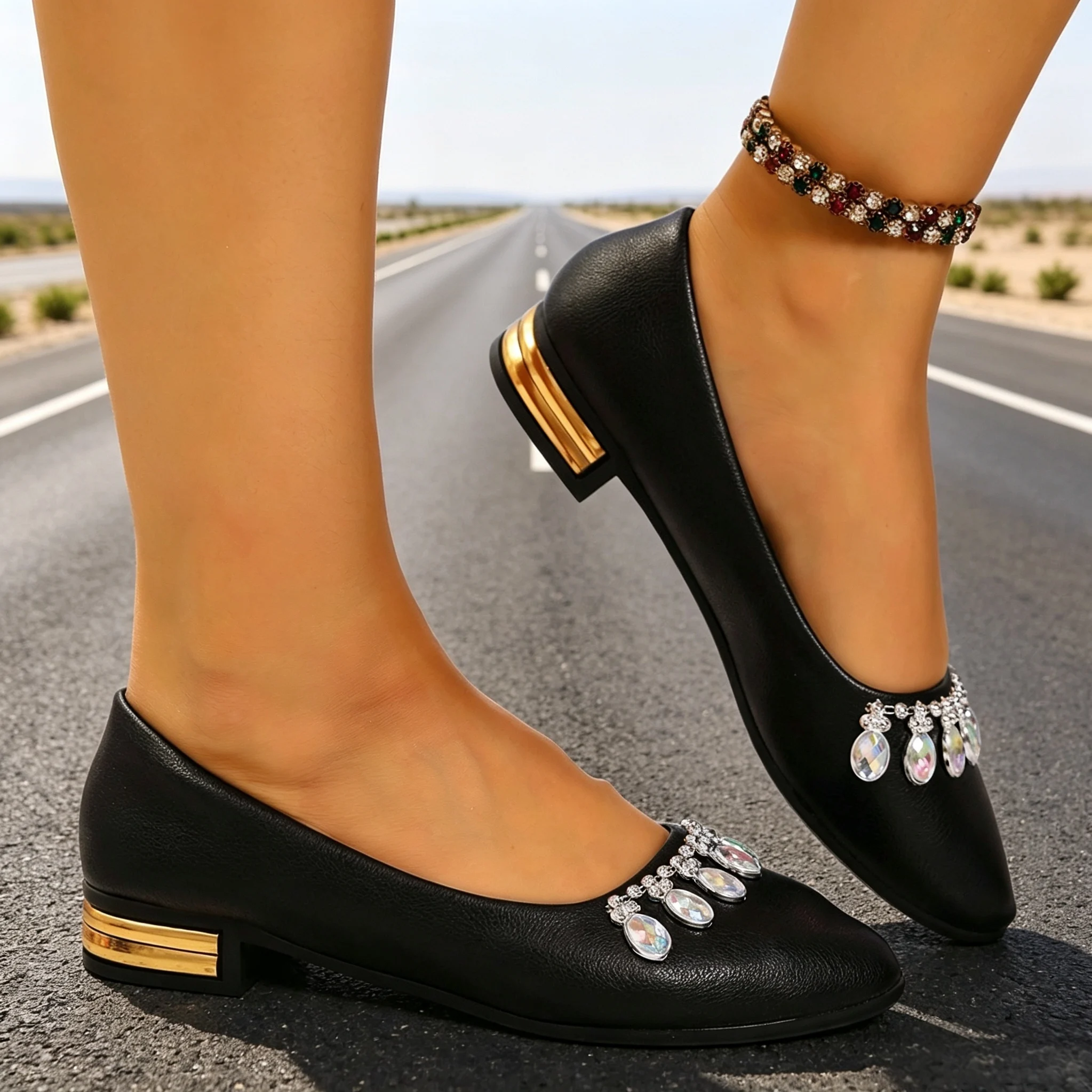 Sapatilhas Femininas de Bico F - Street Fashion Ladies avaliação e preço