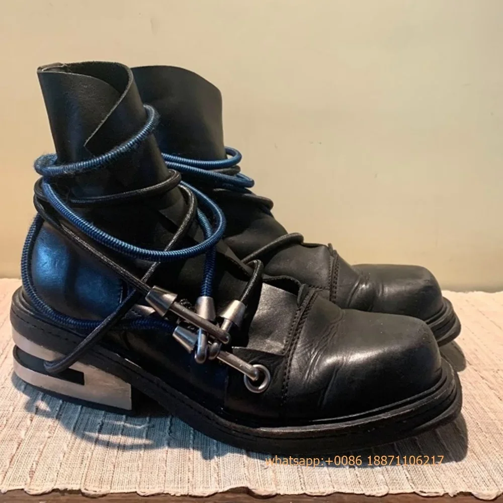 Botas curtas femininas dedo do - Street Fashion Rome 2025 avaliação e preço