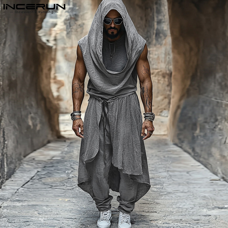 2024 moda de rua ternos de dua - Street Fashion Outfit For Men avaliação e preço