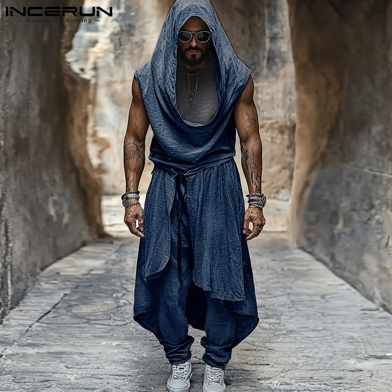 2024 moda de rua ternos de dua - Street Fashion Outfit For Men avaliação e preço