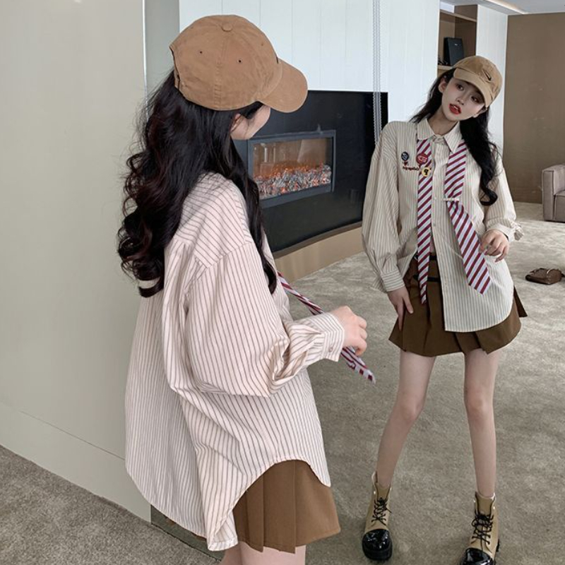 Harajuku feminino Camisas list - Street Fashion In Japanese avaliação e preço