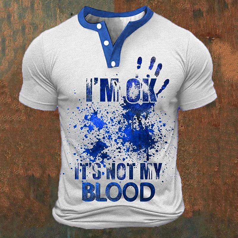 Camisetas Henley Masculinas co - Street Fashion In China avaliação e preço
