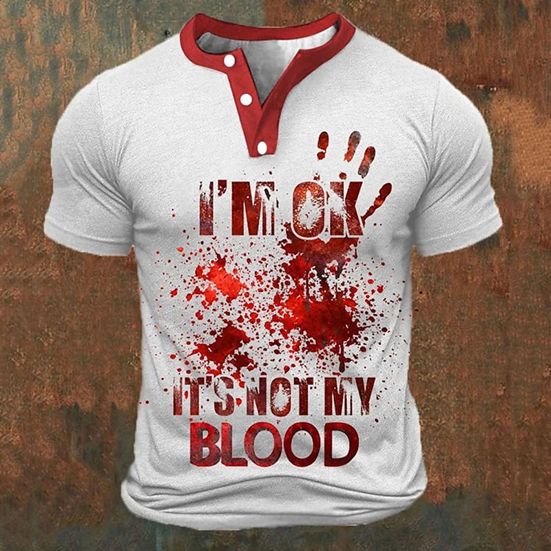 Camisetas Henley Masculinas co - Street Fashion In China avaliação e preço