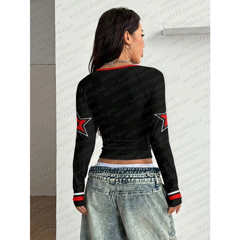 Camiseta Confortável com Manga - Street Fashion Chicago avaliação e preço