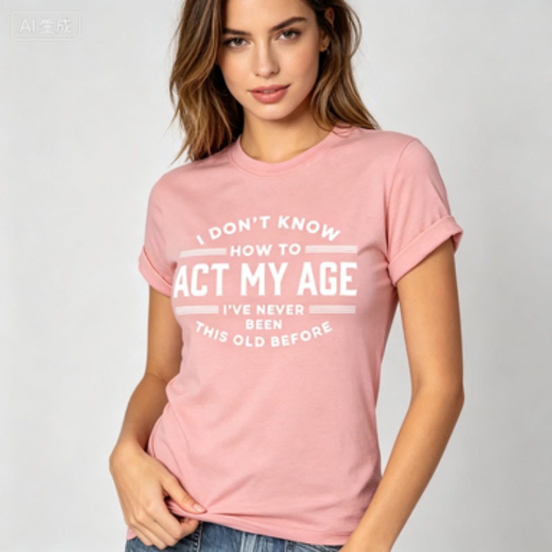 Camiseta Casual para Uso Diári - Street Style Fashion Quotes avaliação e preço
