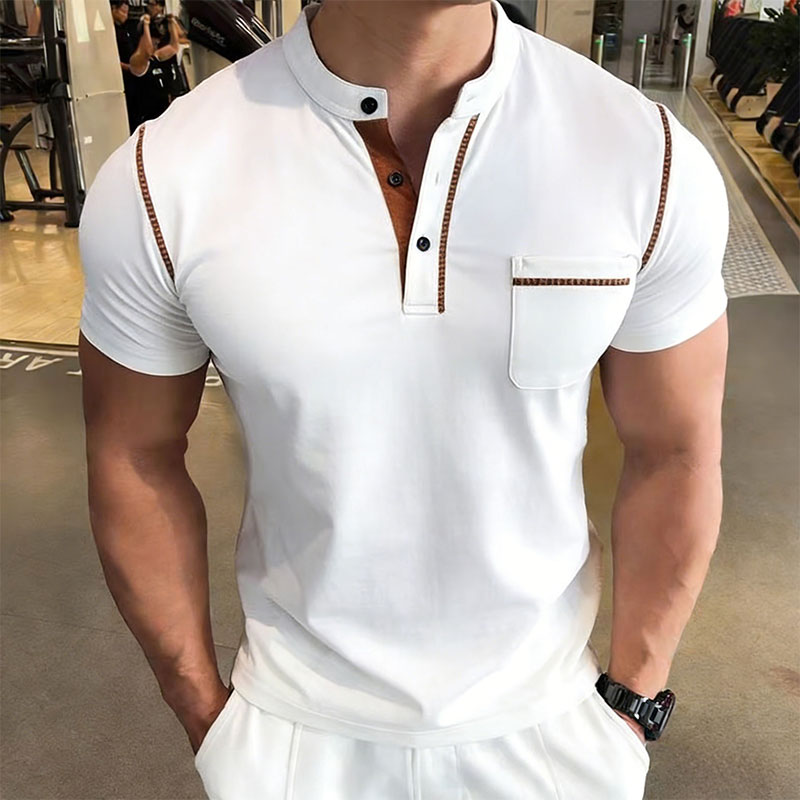 Nova Camisa Polo Masculina de  - Street Fashion In China avaliação e preço